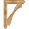 Ekena Millwork Imperial Arts & Crafts Rough Sawn Bracket, Western Red Cedar, 6"W x 36"D x 48"H BKT06X36X48IMP03RWR - alternate 4